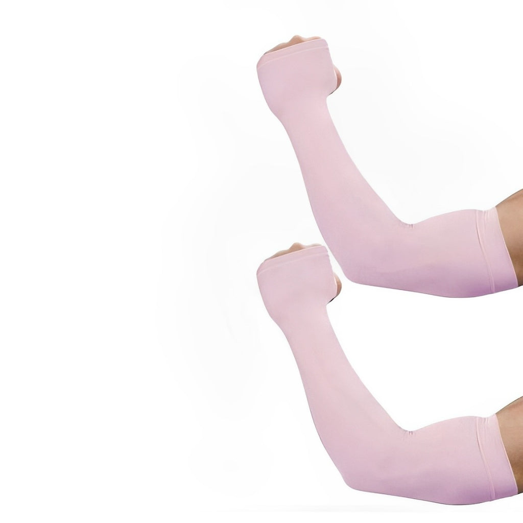 Unisex Arm Skin Protector, 1 Pair Long UV Protection Arm Sleeves Unisex Arm Skin Protector, 1 Pair Long UV Protection Arm Sleeves