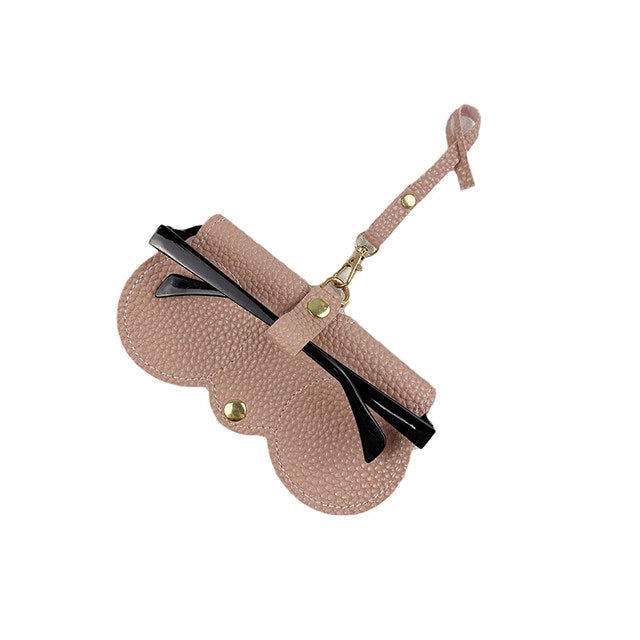 Unisex Portable Glasses Bag - Protective Case with Chain for Sunglasses Unisex Portable Glasses Bag - Protective Case with Chain for Sunglasses