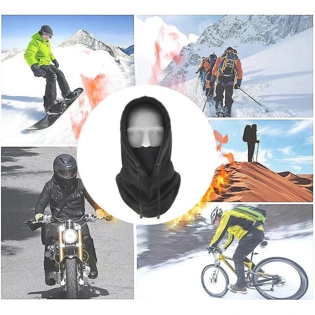 Insulated Thermal Windproof Balaclava Face Mask with multiple application