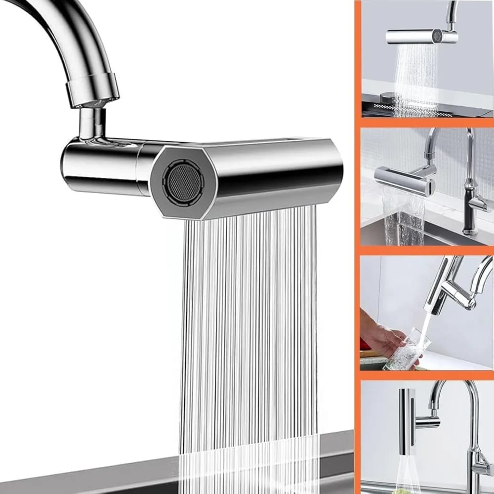 Multifunctional Universal Faucet Shower Extension.