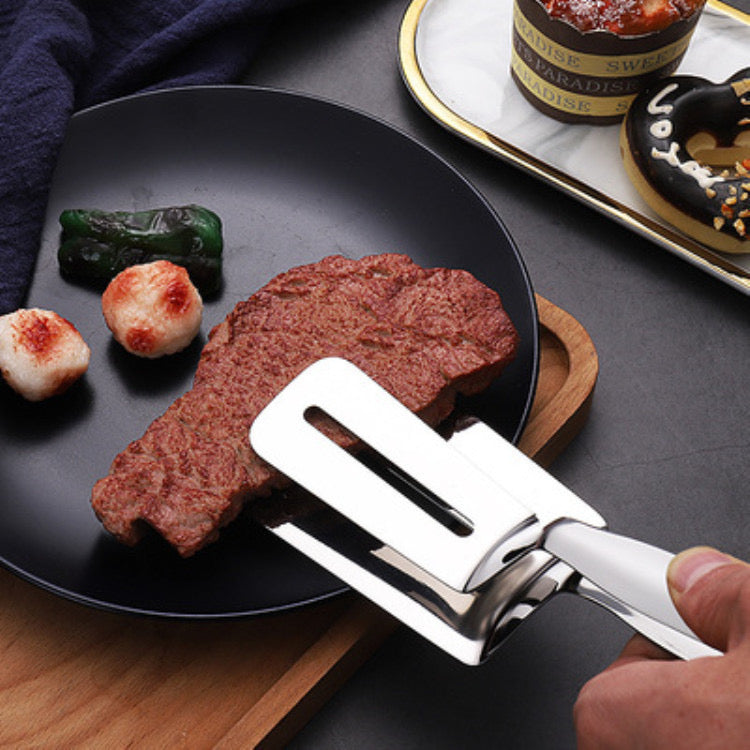 Someone holding something with the help of Stainless Steel Food Tongs