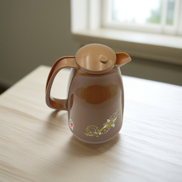 A Brown Vacuum Flask Jug.