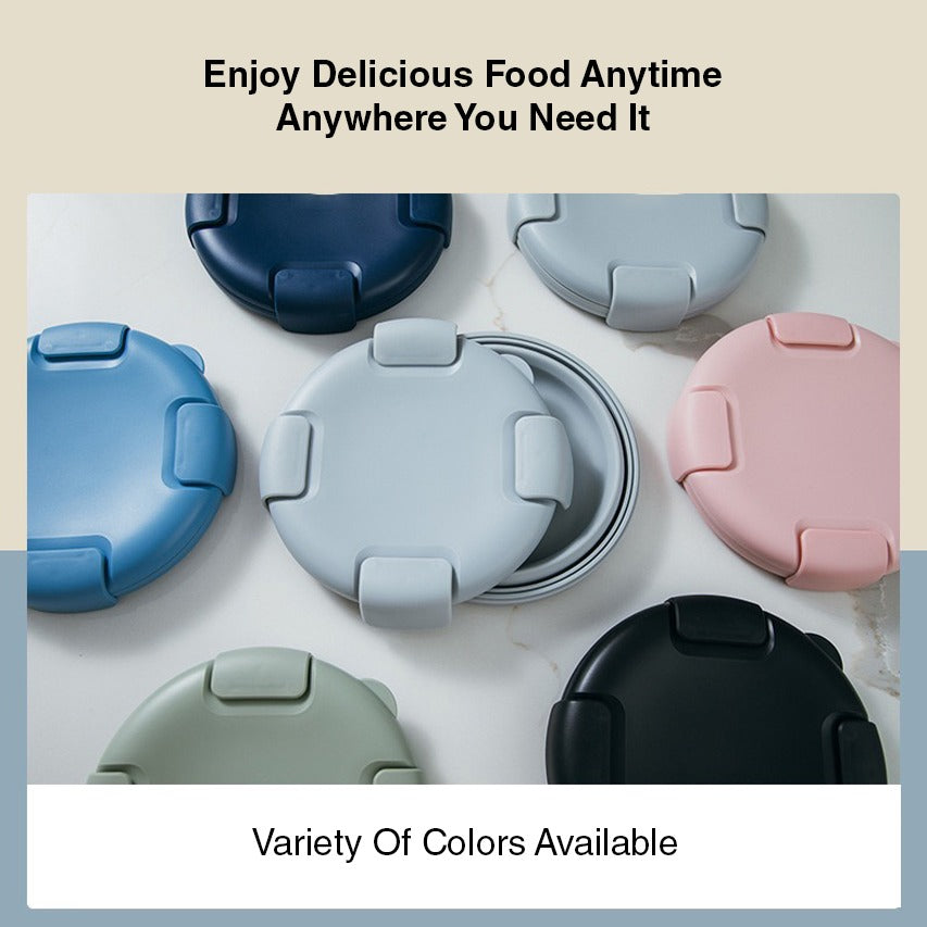 Different Variants Of Silicone Bowl Food Container.