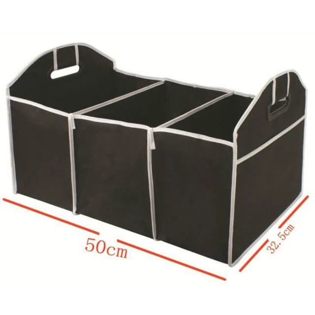 Car Multi-Pocket Trunk Organizer, Foldable Multi-Purpose Vehicle Storage Bag, Boot Organizer For Picnic, Trip Car Multi-Pocket Trunk Organizer, Foldable Multi-Purpose Vehicle Storage Bag, Boot Organizer For Picnic, Trip