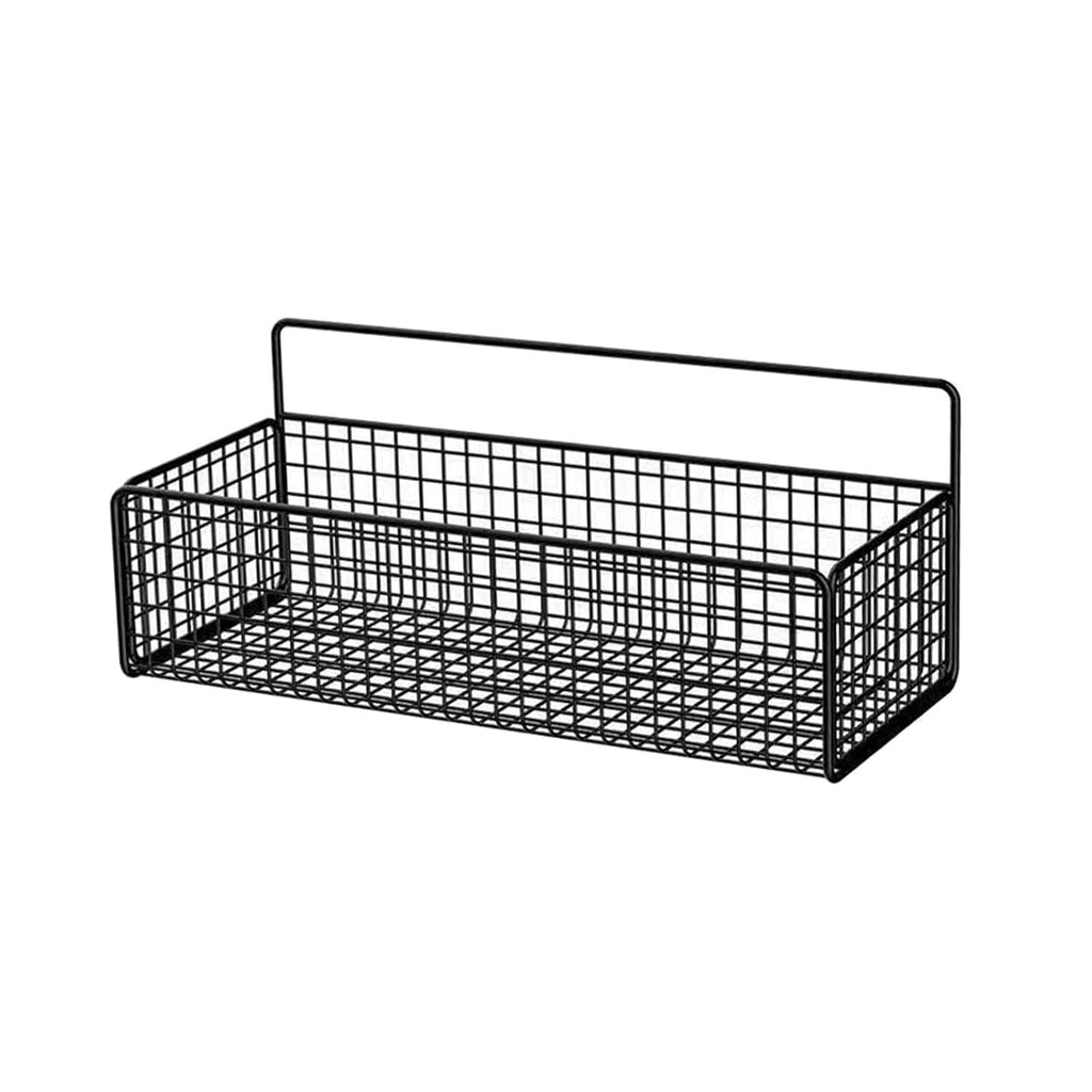 Wall Mounted Storage Basket – Hanging Shelf Rack for Kitchen & Bathroom Wall Mounted Storage Basket – Hanging Shelf Rack for Kitchen & Bathroom