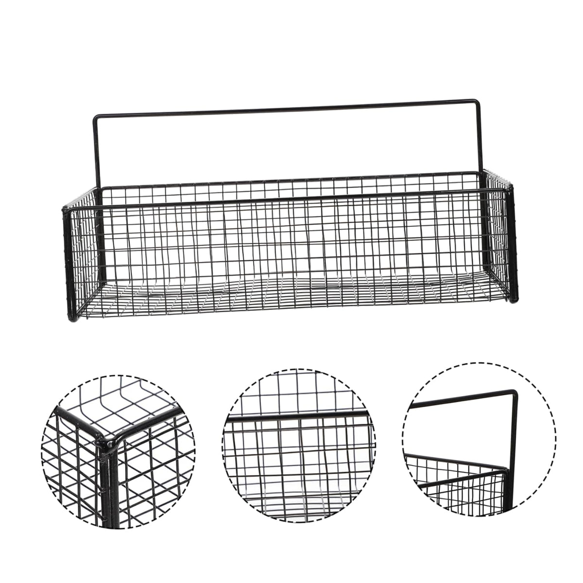 Parts Of Wall Mounted Storage Basket.