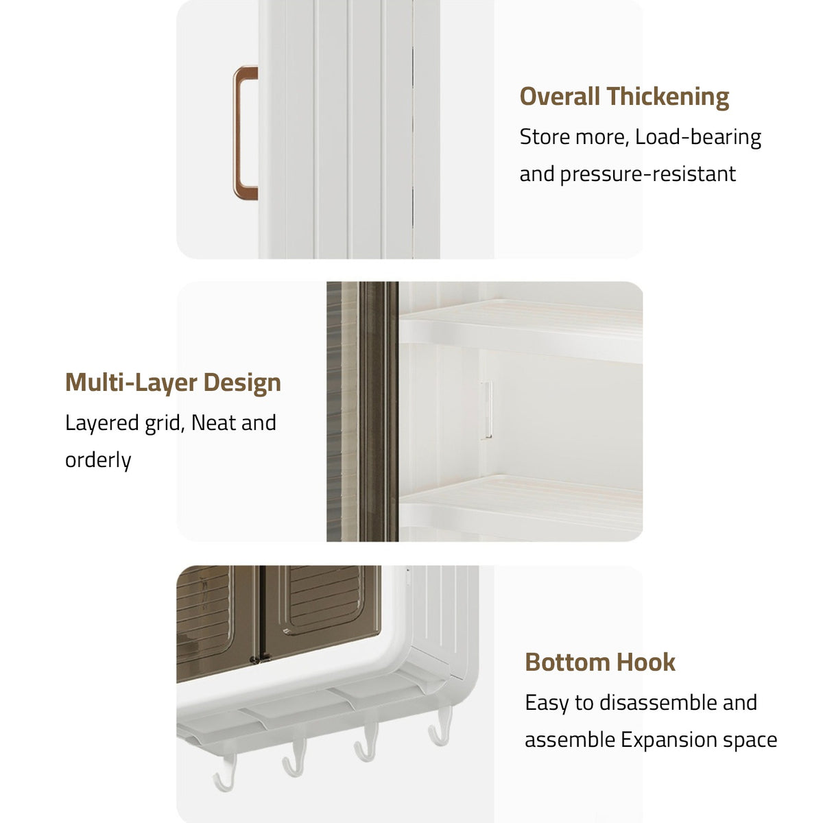 Parts Details Of Wall Mounted Storage Cabinet.