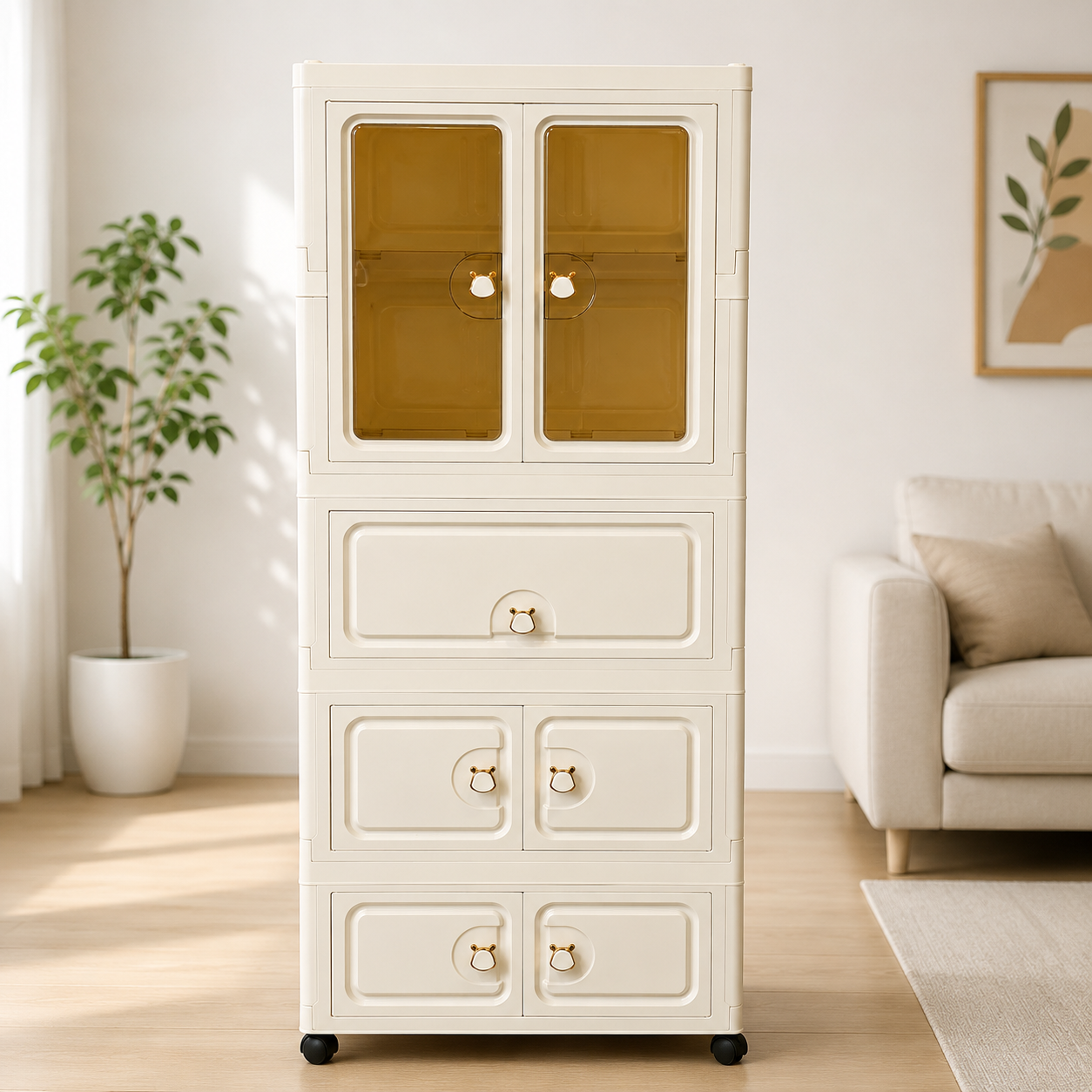Wardrobe Cabinet is placed in a cozy room.