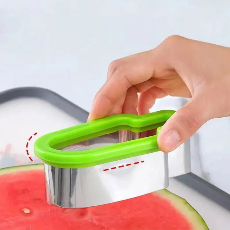 Creative Watermelon Slicer Ice Cream Popsicle Shape Cutter Mold Tool - Direction To Use