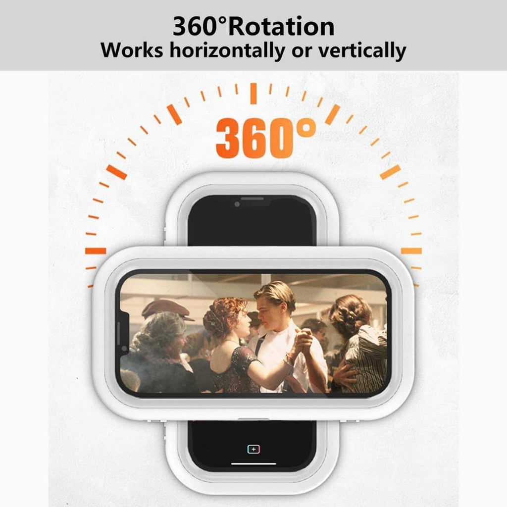 Bathroom Waterproof Mobile Phone Holder, Wall Mounted Shower Touch Screen Phone Case Bathroom Waterproof Mobile Phone Holder, Wall Mounted Shower Touch Screen Phone Case