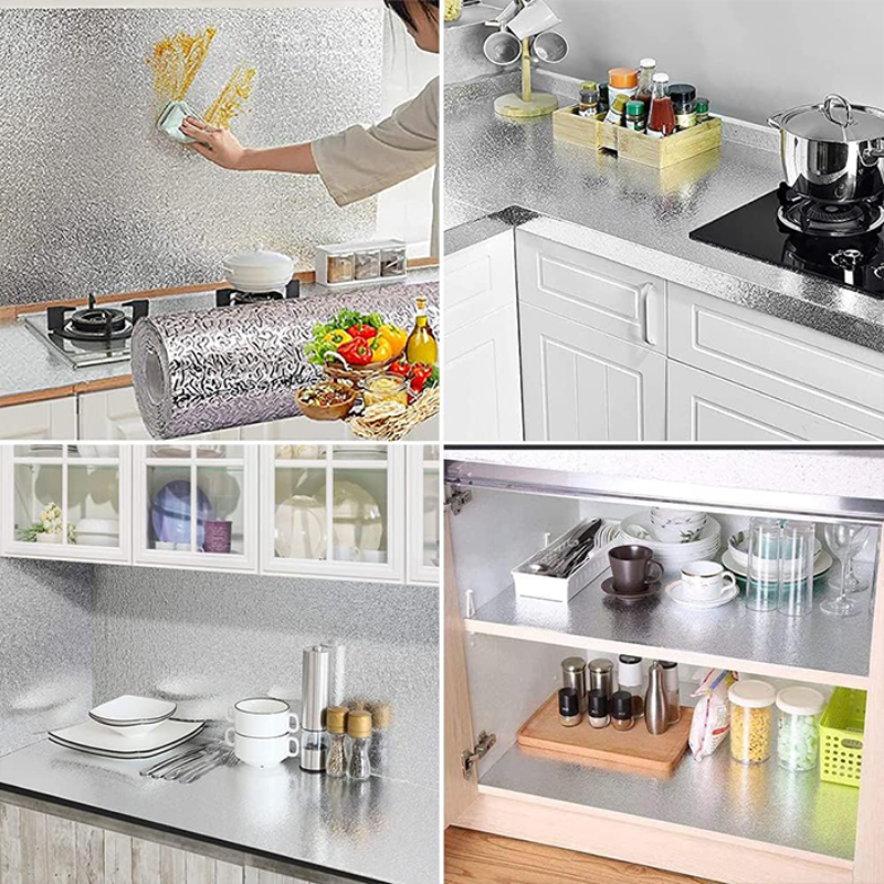 Multi-Usage of Waterproof Oil Proof Aluminium Foil Sticker.