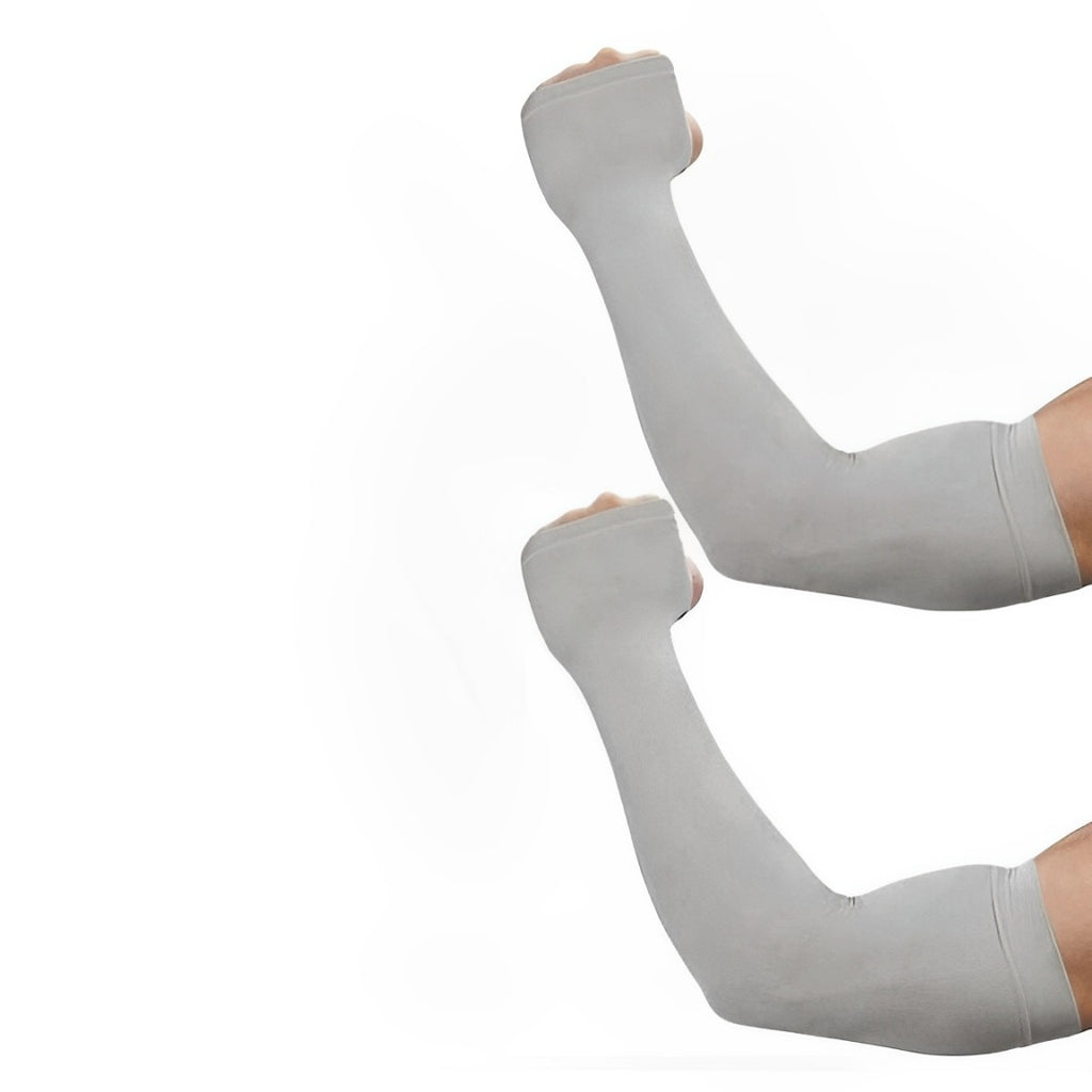 Unisex Arm Skin Protector, 1 Pair Long UV Protection Arm Sleeves Unisex Arm Skin Protector, 1 Pair Long UV Protection Arm Sleeves