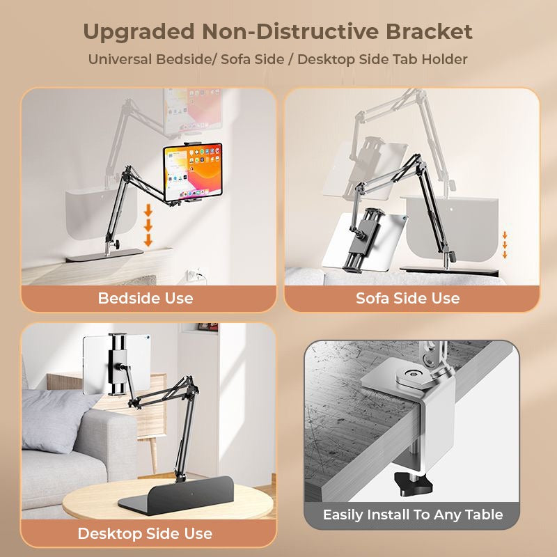 Long Extension Bedside Tablet Multi-functional Universal Lazy Mobile Phone Stand