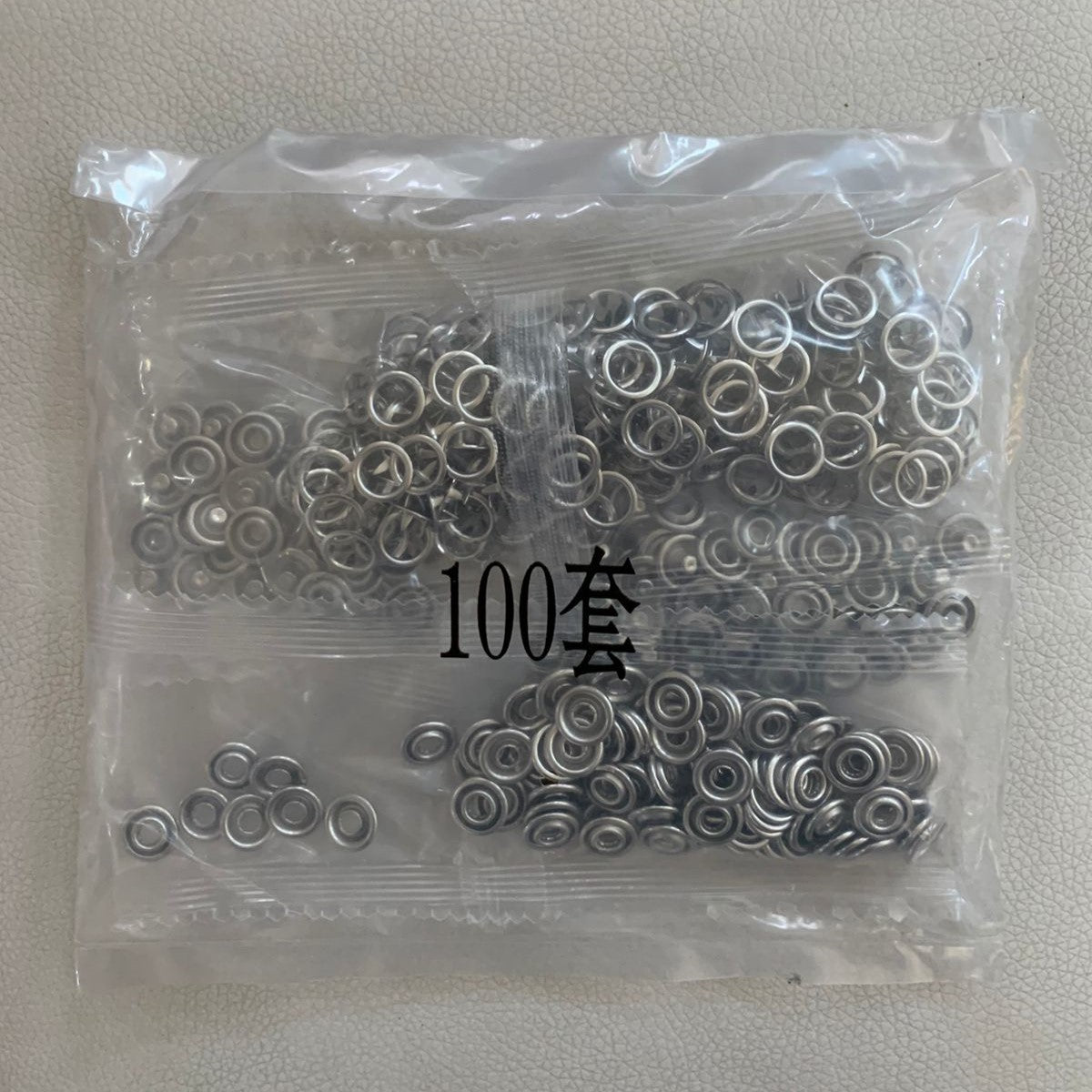 Stainless Steel Snap Buttons (Pack Of 100 Pcs)