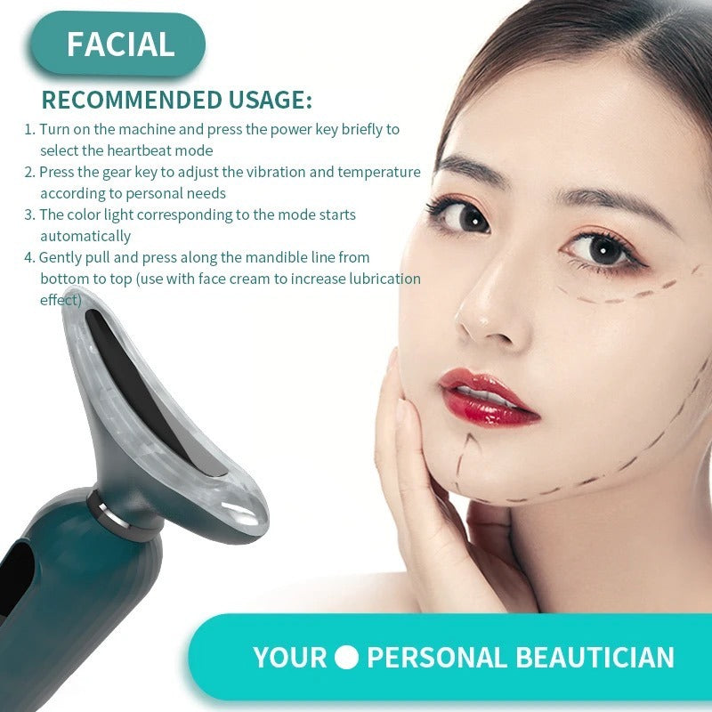 High Frequency Vibration Skin Rejuvenation Device, Revitalizing Muscles Wrinkle Remover
