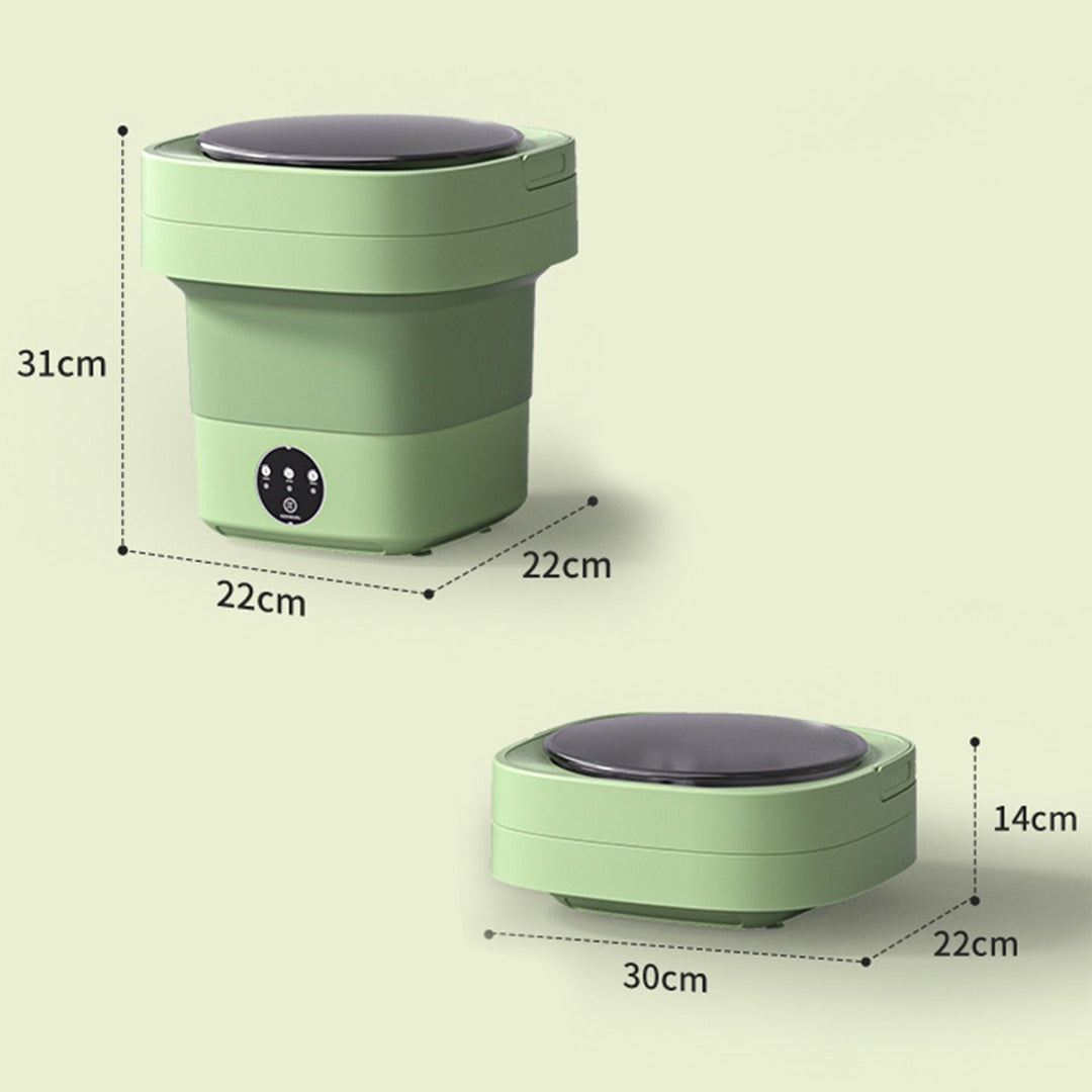 Mini Foldable Washing Machine Size
