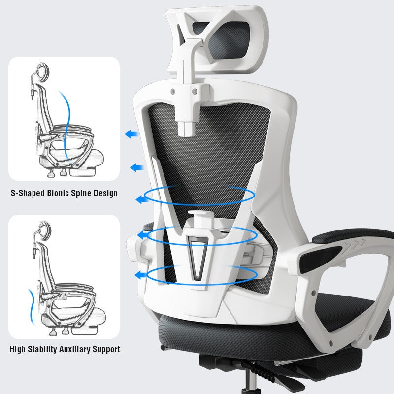 Image shortly explaining the features of Office Chair with Wheels 