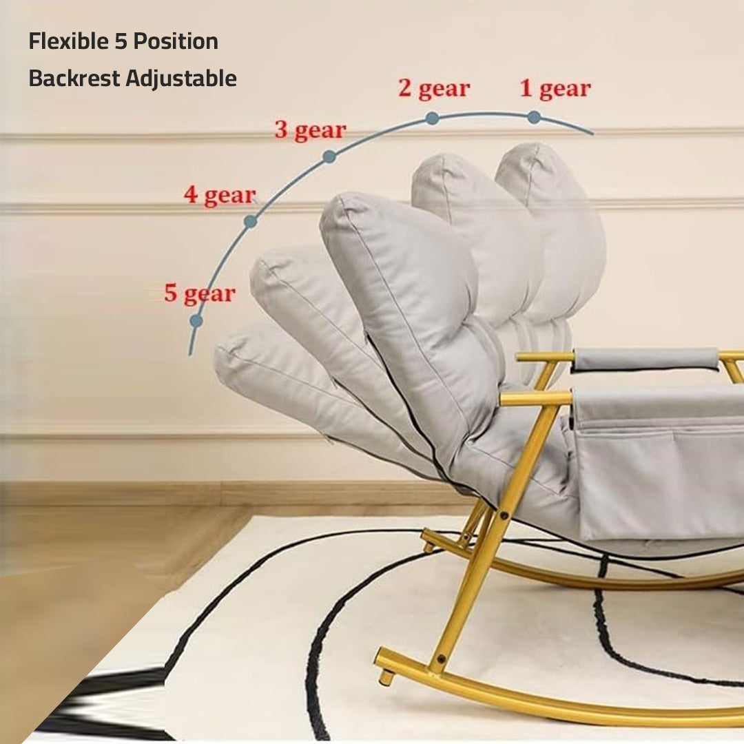 Relaxing Cushion Recliner Leisure Rocking Chair Sofa