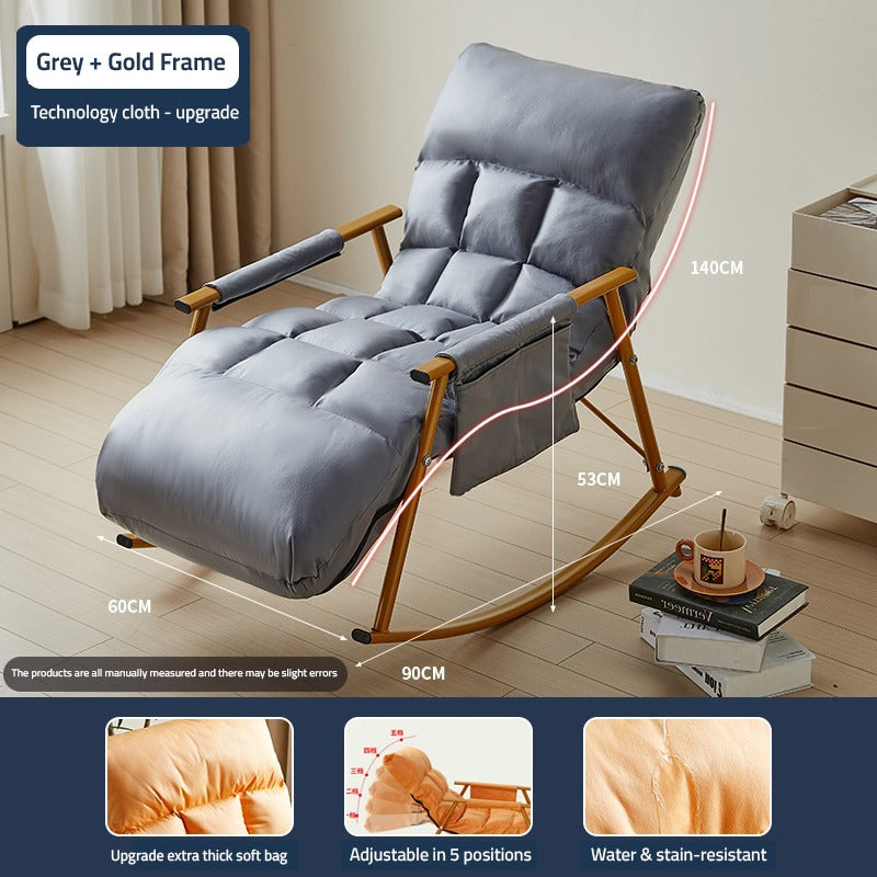 Relaxing Cushion Recliner Leisure Rocking Chair Sofa