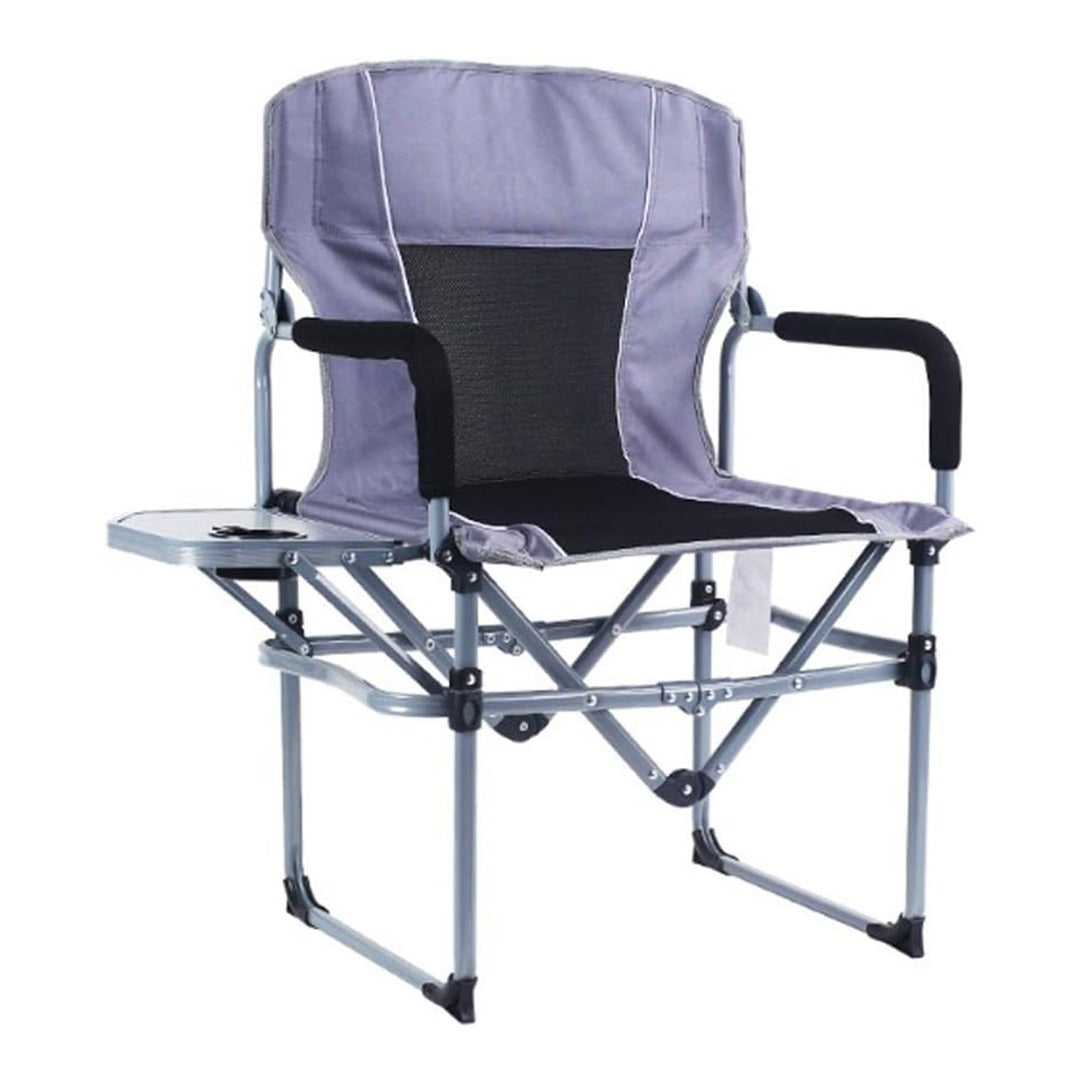 Portable Outdoor Camping Chair in gray color