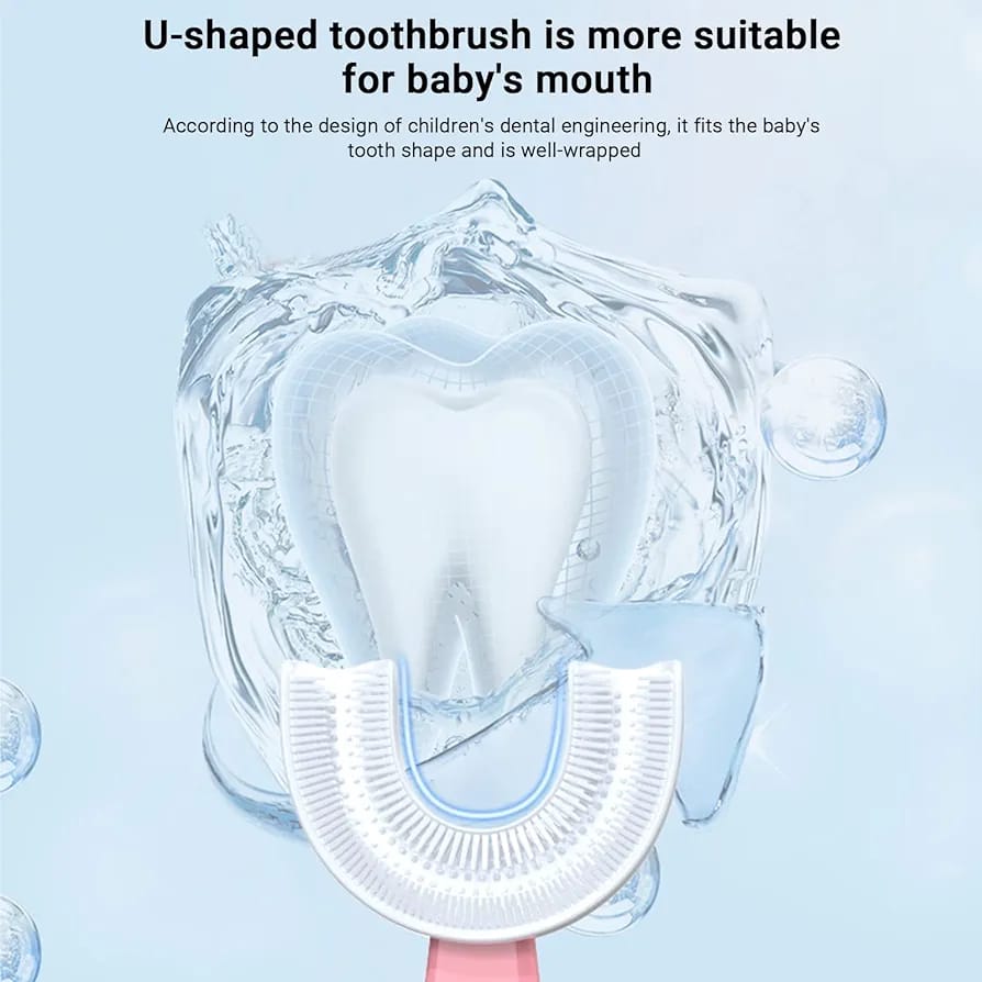 Exposing U-Shaped Kids Toothbrush with it's suitability 