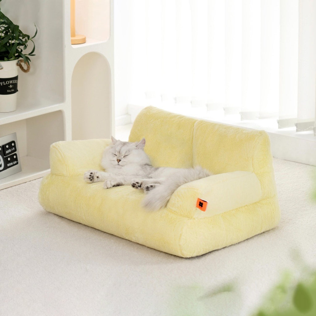Cat Sofa Couch Cushion - Soft Cat Sleeping Bed for Cats and Pets Cat Sofa Couch Cushion - Soft Cat Sleeping Bed for Cats and Pets