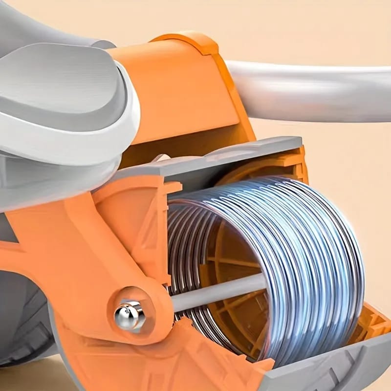 Automatic Rebound Abdominal Wheel Roller - Closeup 