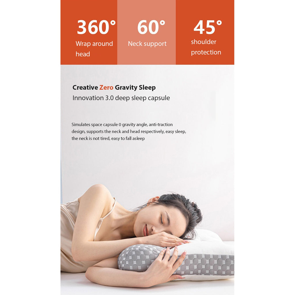 Super Ergonomic Orthopedic Neck Comfort Pillow, Protects Cervical Spin