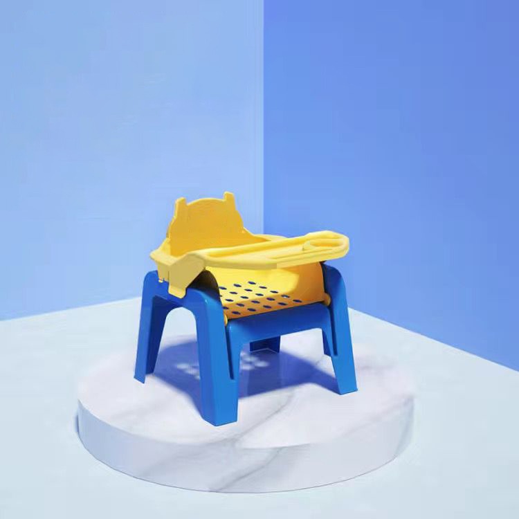 كرسي متعدد الاستخدامات لتناول الوجبات، كرسي شامبو للأطفال 3 في 1.