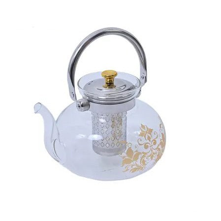Showcasing Glass coffee Tea Pot 