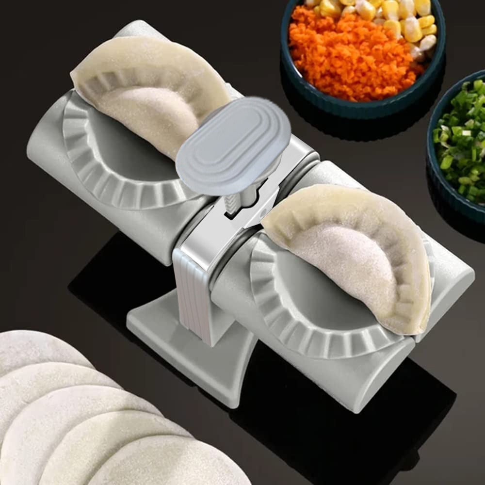 Double Head Semi Automatic Dumpling Maker Mould
