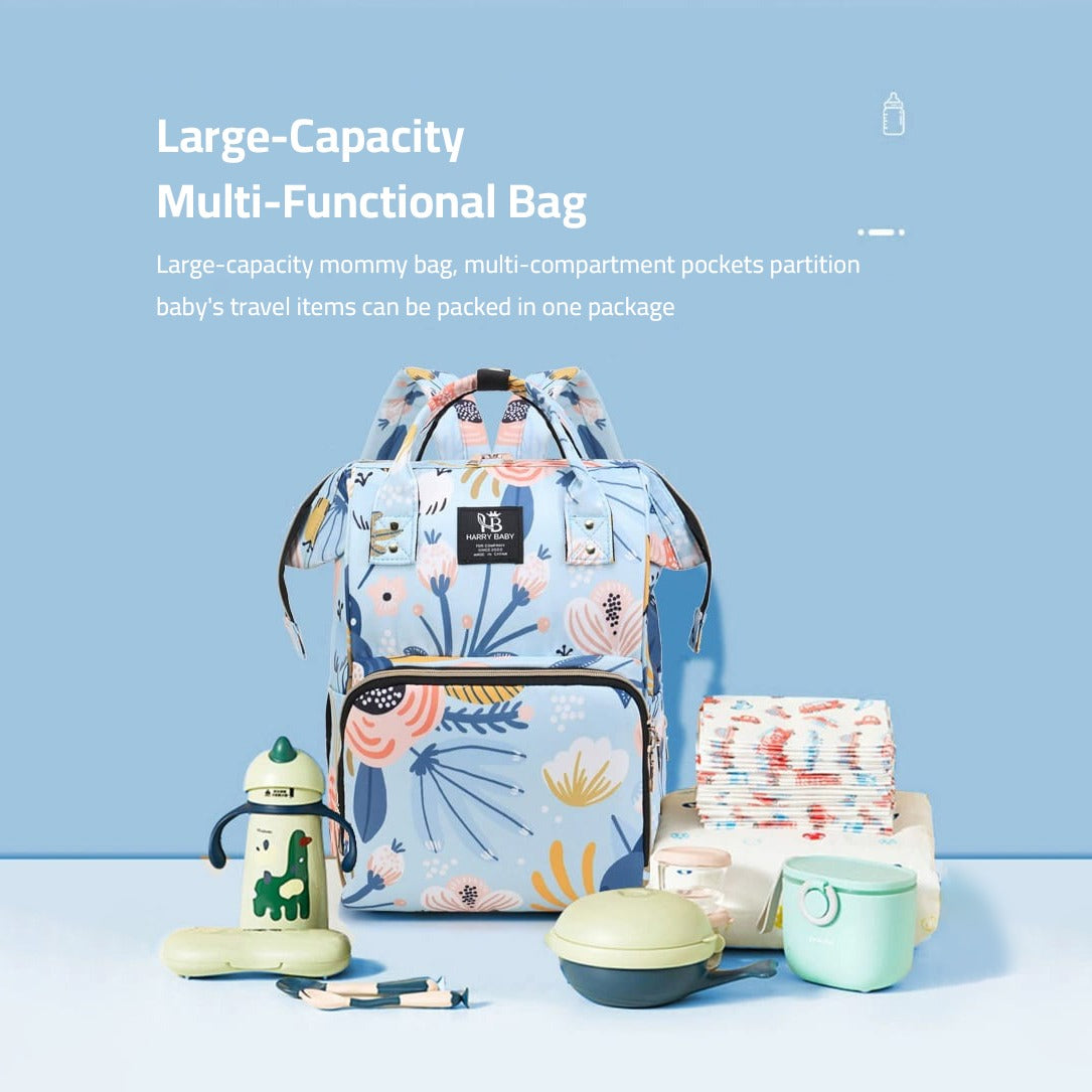 Showcasing Multi-Fuctional Mother Backpack Bag 