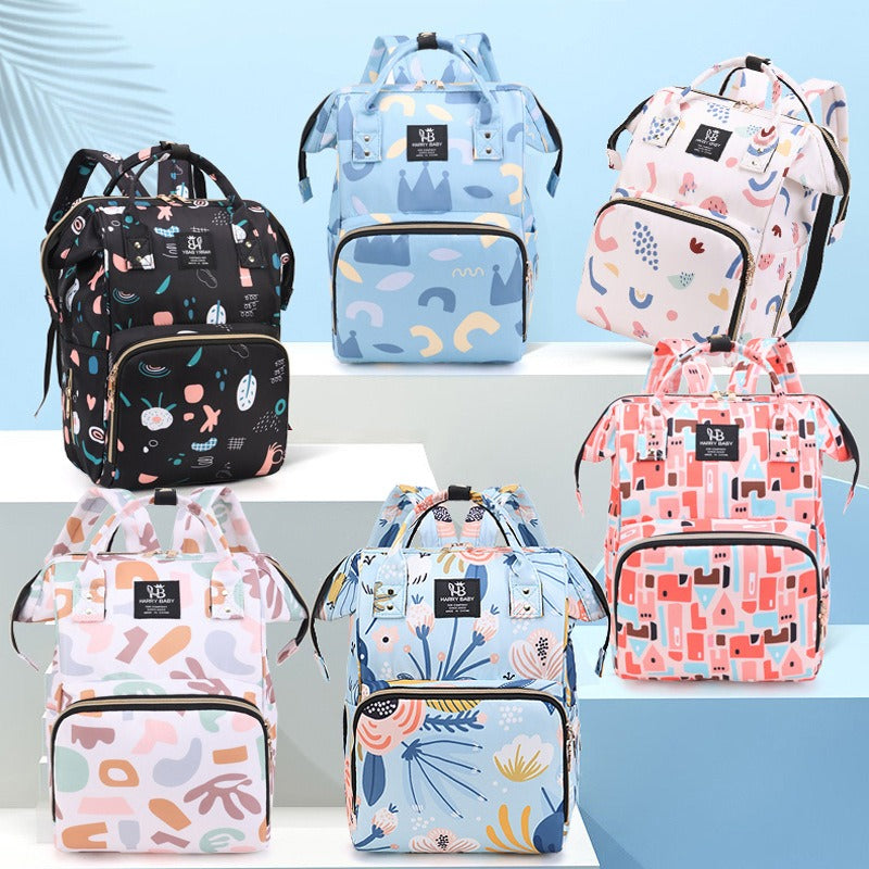 Showcasing all color variants of Mother Backpack Bag in one frame 