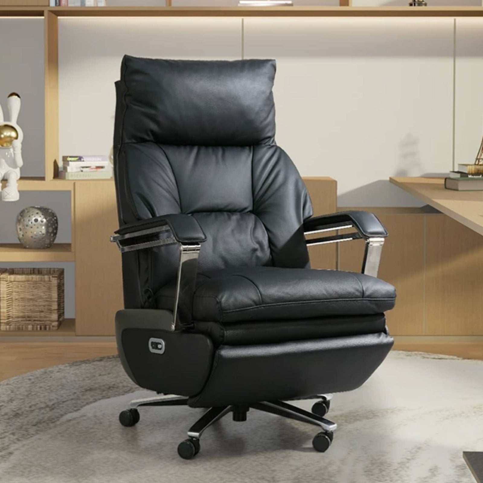 Adjustable Electric Office Chair placed in room
