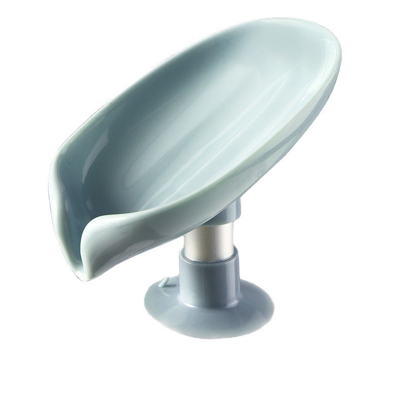 Showcasing Green color Leaf Shaped Soap Holder