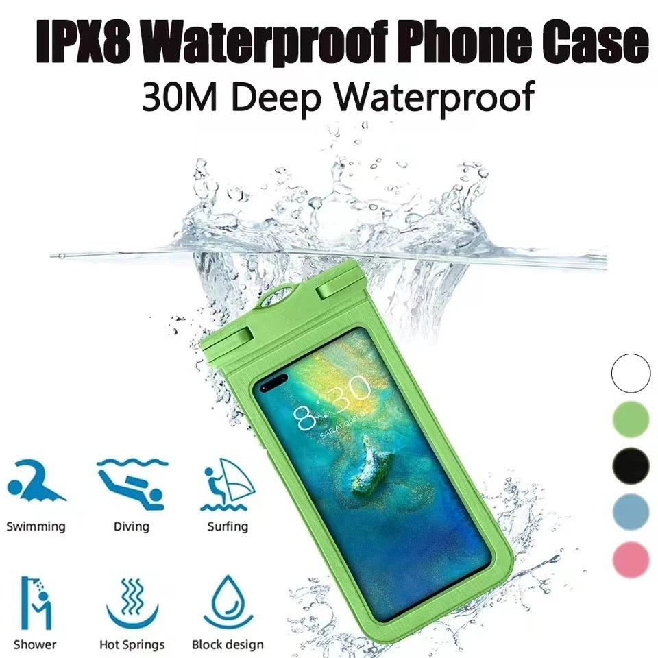 different types of usage of the Universal Waterproof Phone Bag