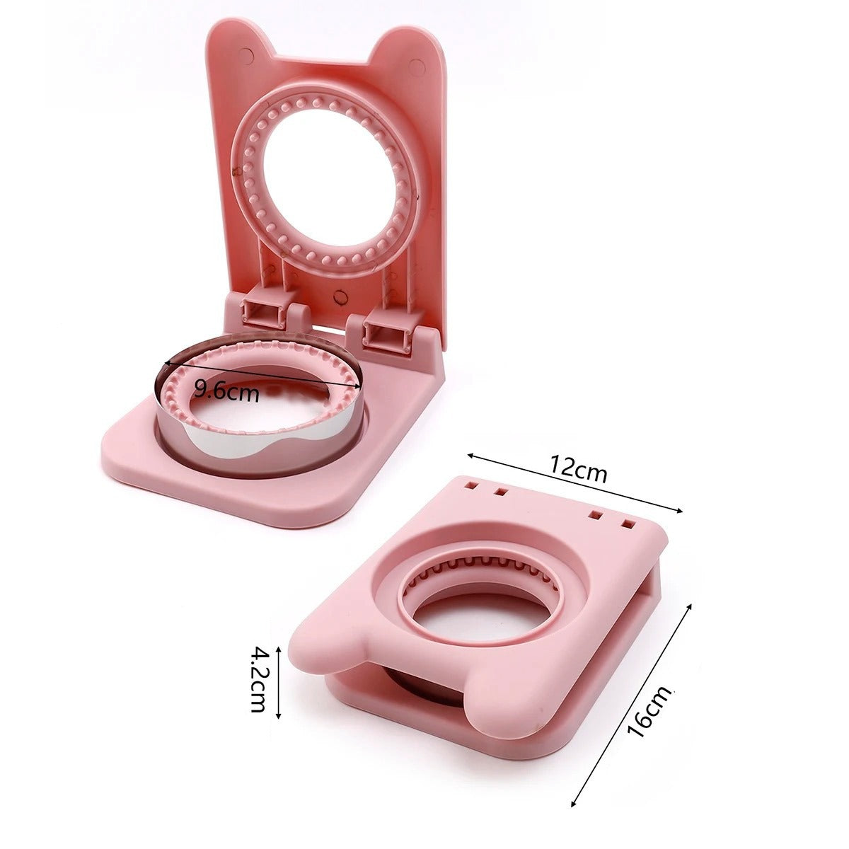 Bread Sandwich Cutter and Sealer with its size