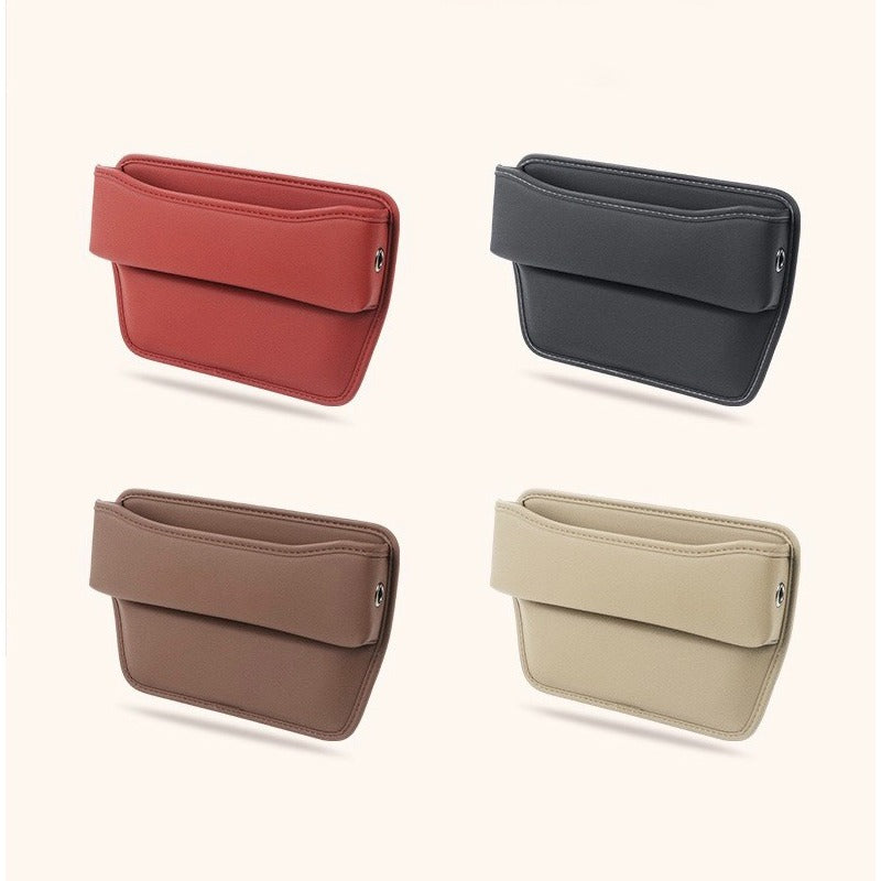 multiple colors of Car Seat Gap Storage Box Organizer 