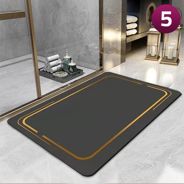 Super Absorbent Bath Mat - Ultra Soft Bathroom Floor Mat with Non-Slip Backing Super Absorbent Bath Mat - Ultra Soft Bathroom Floor Mat with Non-Slip Backing