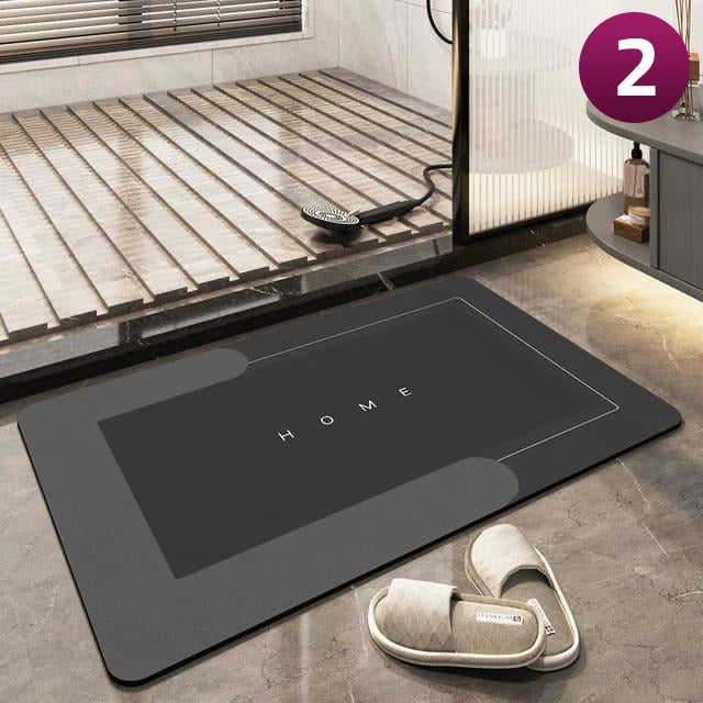 Super Absorbent Bath Mat - Ultra Soft Bathroom Floor Mat with Non-Slip Backing Super Absorbent Bath Mat - Ultra Soft Bathroom Floor Mat with Non-Slip Backing