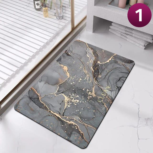 Super Absorbent Bath Mat - Ultra Soft Bathroom Floor Mat with Non-Slip Backing Super Absorbent Bath Mat - Ultra Soft Bathroom Floor Mat with Non-Slip Backing