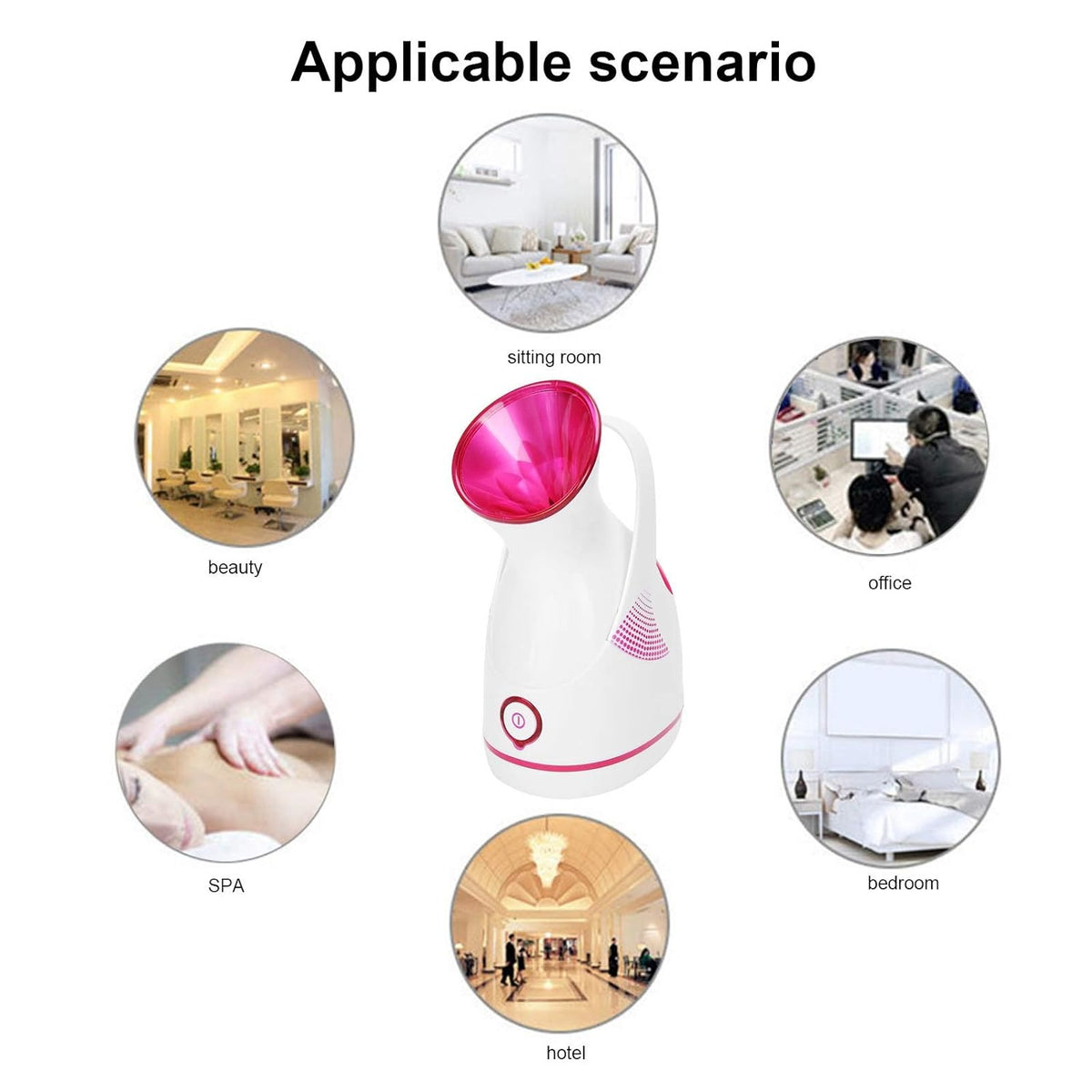 applicable scenarios of Skin Care Home Facial Spa Steamer