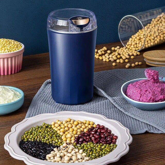 Electric Coffee Grinder and Mixer kept in between of grindable item
