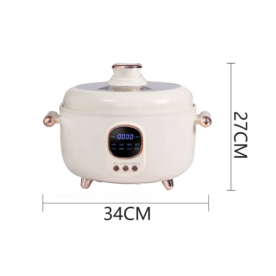 size of Electric Pressure Cooker