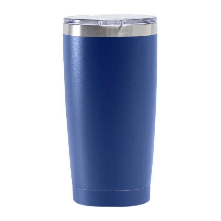 blue Stainless Steel Thermal Travel Tumbler