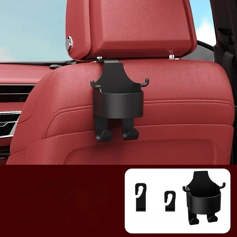 Car Seat Cup Holder with Hook - Multi-Functional Storage for Mobile Phones, Beverages, Water Cups Car Seat Cup Holder with Hook - Multi-Functional Storage for Mobile Phones, Beverages, Water Cups