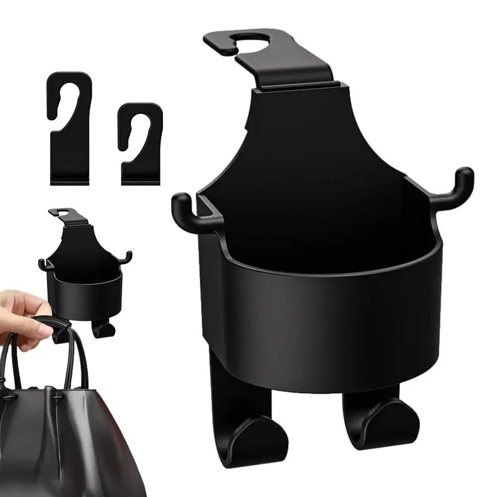 Car Seat Back Cup Holder with Hook