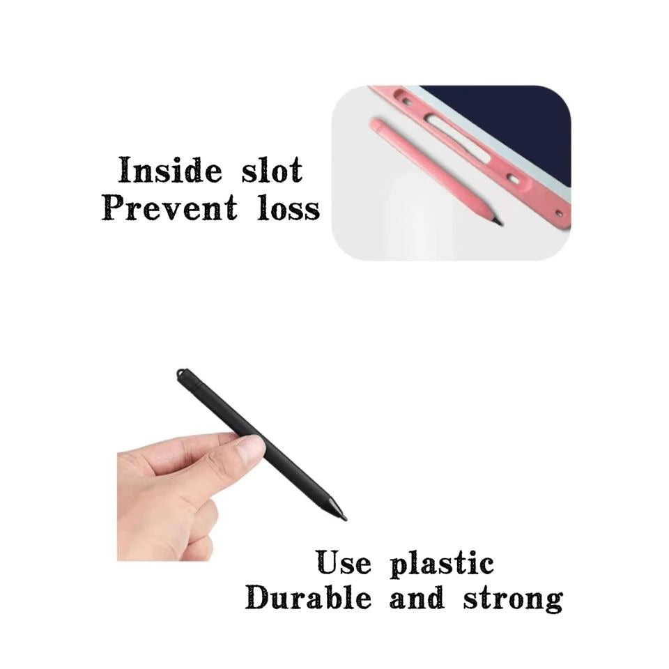 12-Inch LCD Writing Tablet - Erasable Doodle Board for Children, Reusable Learning Notepad 12-Inch LCD Writing Tablet - Erasable Doodle Board for Children, Reusable Learning Notepad