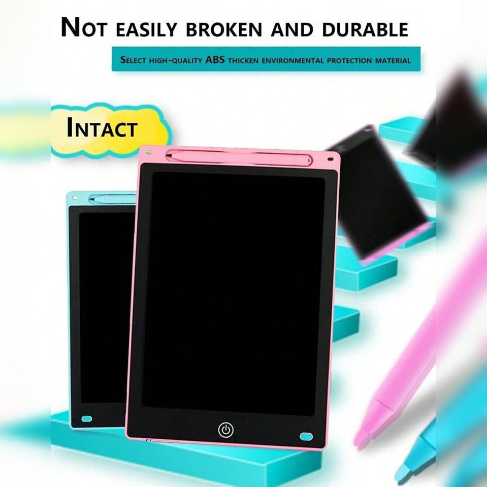 12-Inch LCD Writing Tablet - Erasable Doodle Board for Children, Reusable Learning Notepad 12-Inch LCD Writing Tablet - Erasable Doodle Board for Children, Reusable Learning Notepad