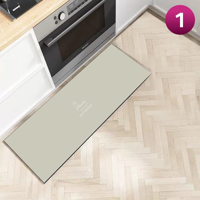 Easy Cleaning Rug in kitchen